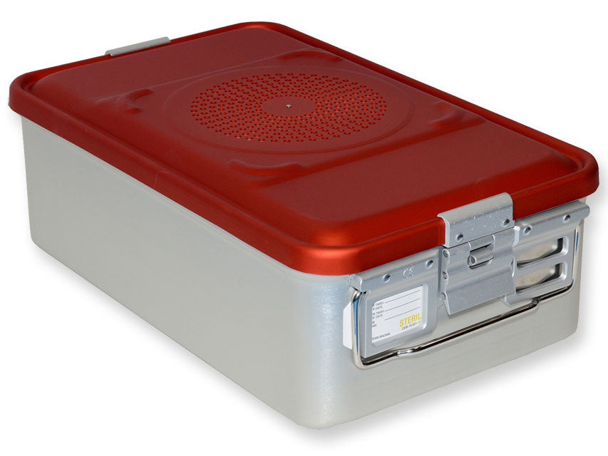 CONTAINER CON FILTRO medio h150 mm - rosso
