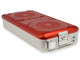 CONTAINER CON FILTRO grande h100 mm - rosso