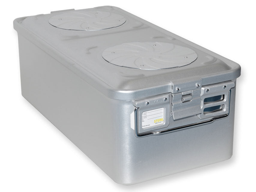 CONTAINER CON VALVOLA grande h 200 mm - grigio