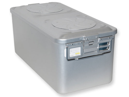 CONTAINER CON VALVOLA grande h 260 mm - grigio