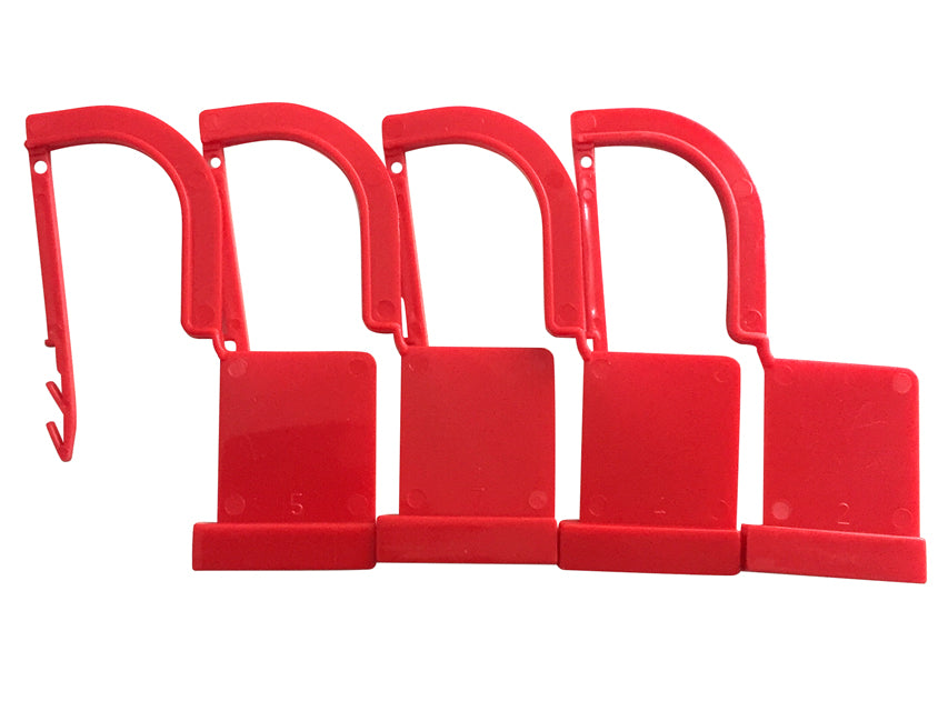 SIGILLO IN PLASTICA - rosso
