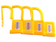 SIGILLO IN PLASTICA CON INDICATORE DI VAPORE - giallo