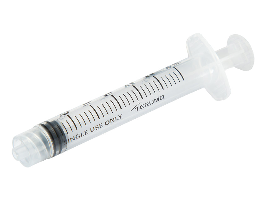 SIRINGHE SENZA AGO TERUMO 3 ml - Luer Lock concentrico - MDSS03LE - sterili