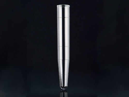 PROVETTA 16x100 mm - 10 ml - conica con bordo