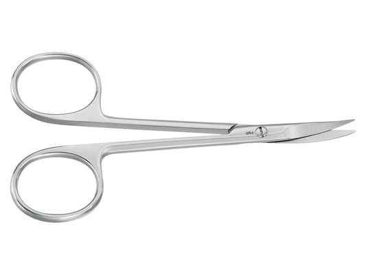 FORBICI IRIDECTOMIA E LEGATURE AESCULAP - curve - punte acute - 11 cm - BC111R