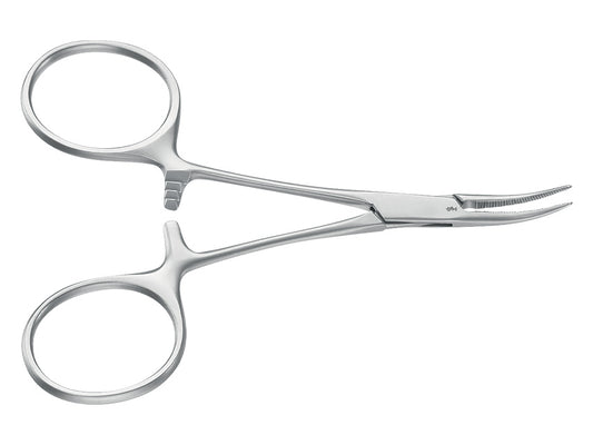 PINZA EMOSTATICA MOSQUITO HARTMANN AESCULAP - curva - 10 cm - BH105R