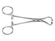 PINZA FISSATELI AESCULAP - curva - punte smusse - 14 cm - BF464R