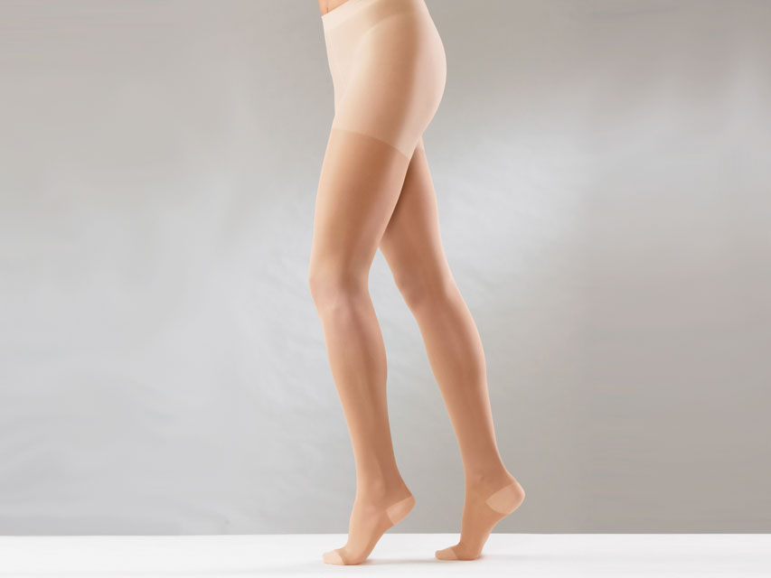 COLLANT - XL - forte compressione - beige