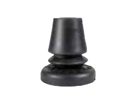 PUNTALI DI GOMMA tubo 19 mm, base 55 mm