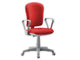 SEDIA VARESE CON BRACCIOLI - tessuto - rosso