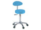 SGABELLO con schienale - blu
