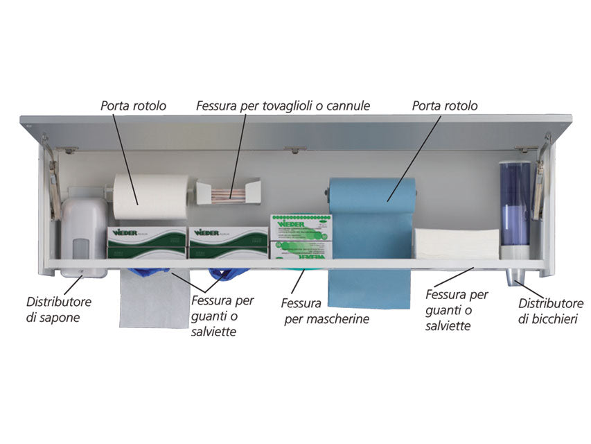 PENSILE MULTIUSO - large - colore a richiesta