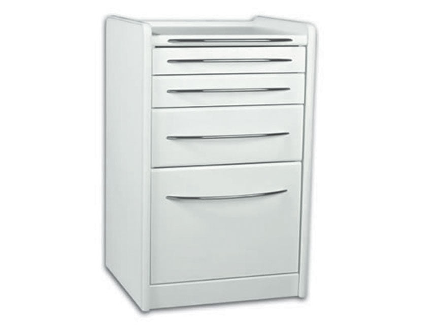 CASSETTIERA MOBILE GE414 4 cassetti 49 cm - bianca