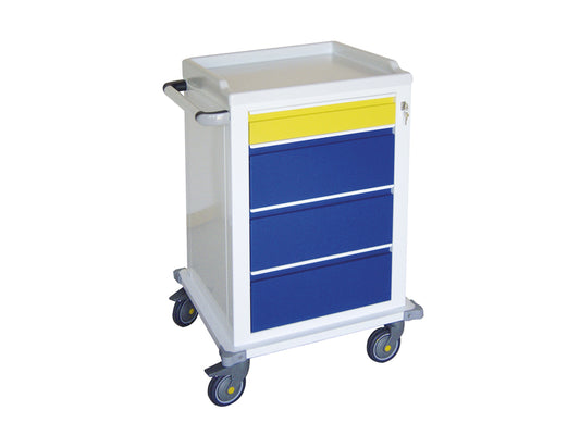 CARRELLO MODULARE verniciato - 1+3 cassetti