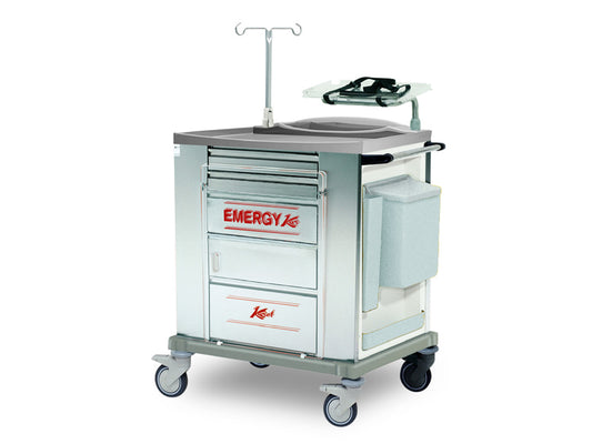 CARRELLO EMERGENZA INOX - standard