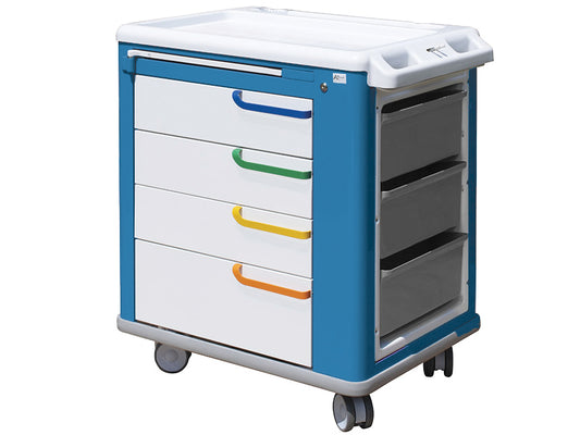 CARRELLO MULTIFUNZIONALE - standard - bianco/blu