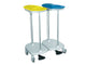 CARRELLO PORTASACCO a pedale - 2 sacchi