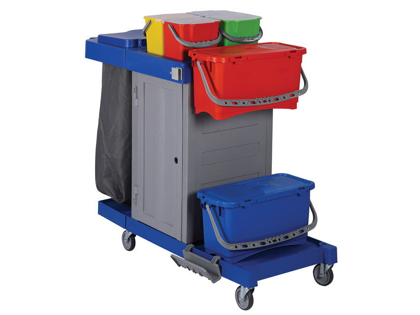CARRELLO PER PULIZIE MULTIFUNZIONALE SAFETY