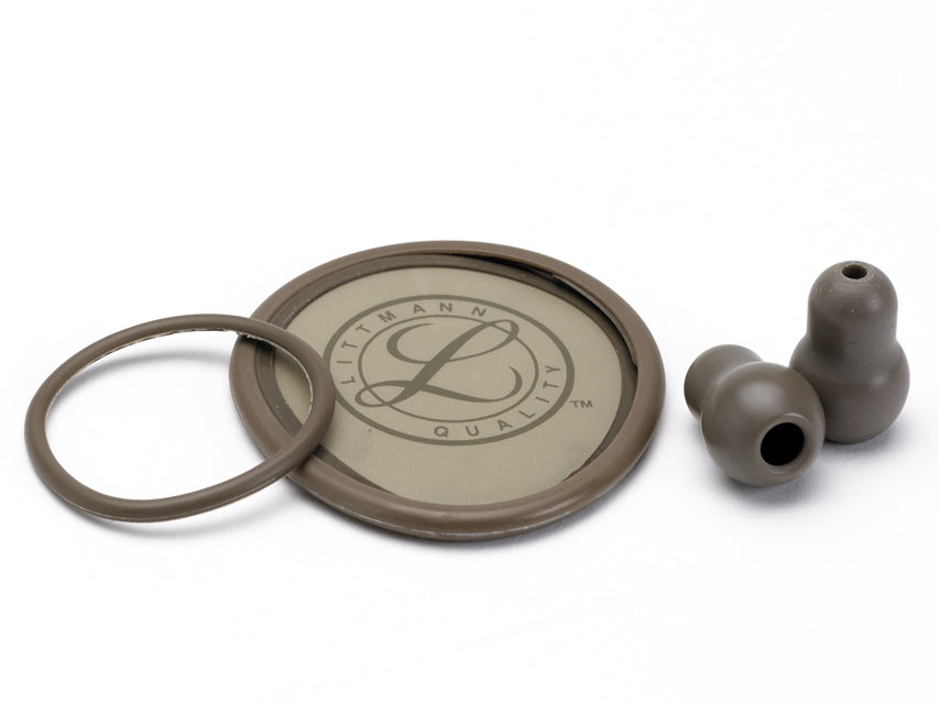 KIT LITTMANN 40021: membrana+anello+anello campana+olive per Lightweight-marrone