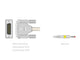 CAVO PAZIENTE ECG 2,2 m - banana - compatibile Bionet, Spengler, altri