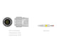 CAVO PAZIENTE ECG 2,2 m - banana - compatibile Cardioline