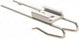 SUPPORTO DA LETTO, IN ALLUMINIO E INOX - confezione di vendita 20 pz