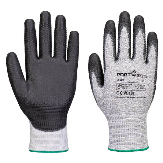 Guante tejido de diamante Grip 13 PU (Pk12)
