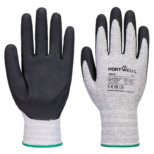 Guante tejido de diamante de nitrilo Grip 13 (paquete de 12)