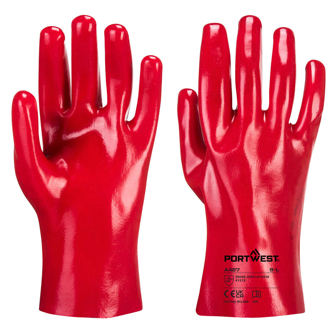 guantes de PVC