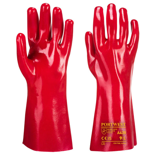 guantes de PVC 35cm