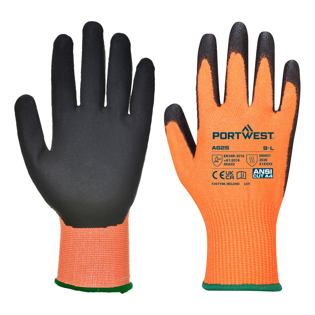 Vis-Tex - Guante de PU resistente a cortes