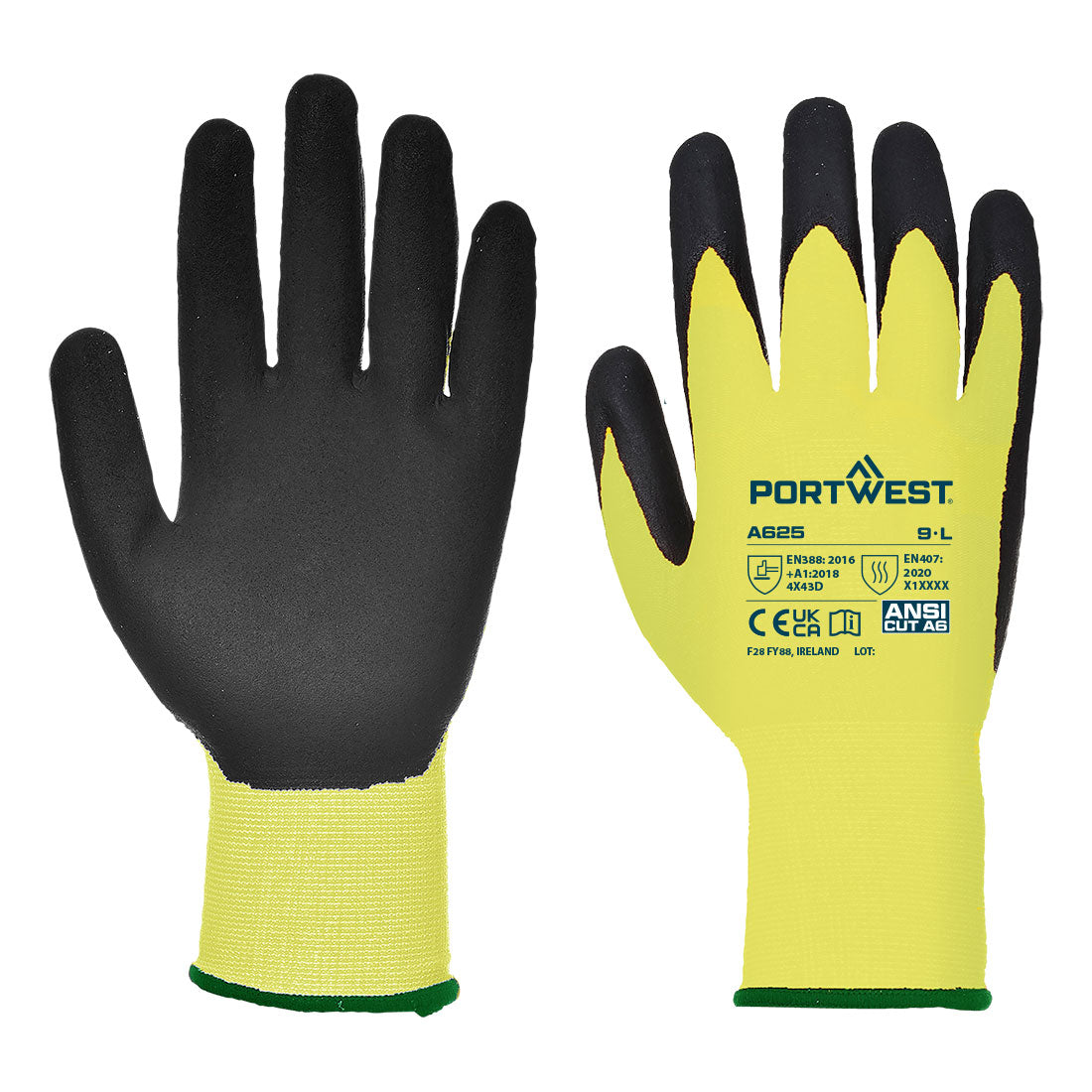 Vis-Tex - Guante de PU resistente a cortes