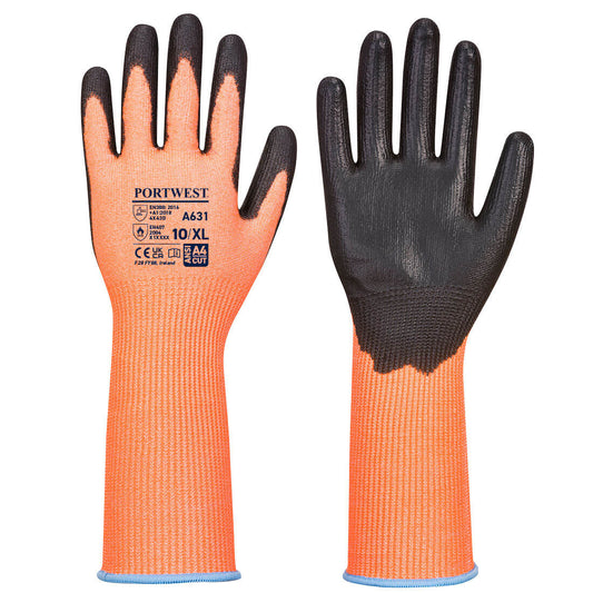 Guanto resistente al taglio Vis-Tex con polsino lungo