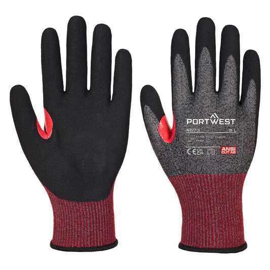 Guanto nitrile anti taglio CS F18