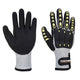 Guantes térmicos resistentes a cortes y golpes.