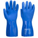 Guante protector de PVC ultramarino