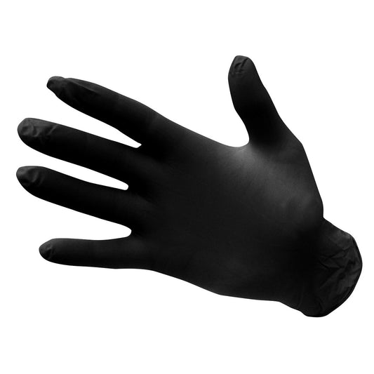 Guante desechable de nitrilo sin polvo (Pk100)