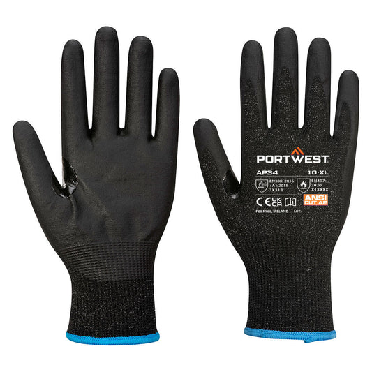 Guanto LR15 Touchscreen in schiuma di nitrile (Pk12)