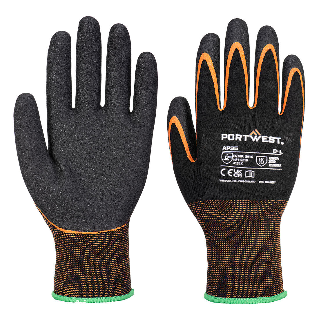Guanto a doppia spalmatura in nitrile sul palmo Grip 15
