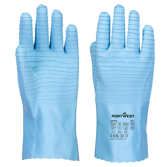 Guante de látex FD Chem B