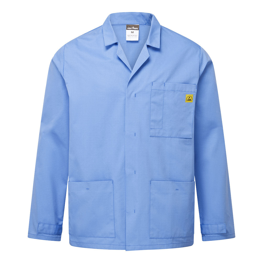 AS18HBR - Chaqueta de laboratorio antiestática ESD