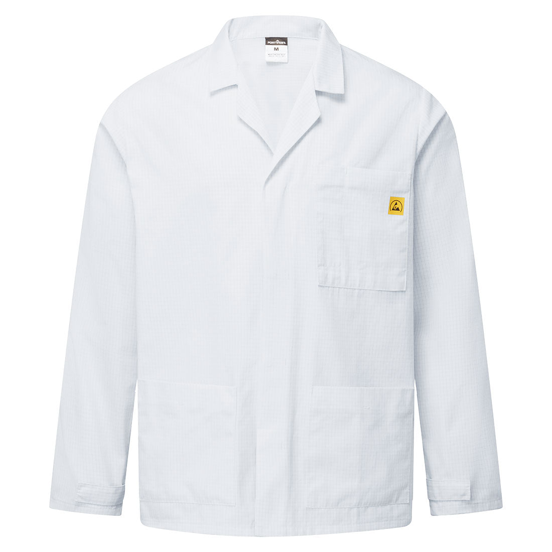 AS18WHR - Chaqueta de laboratorio antiestática ESD