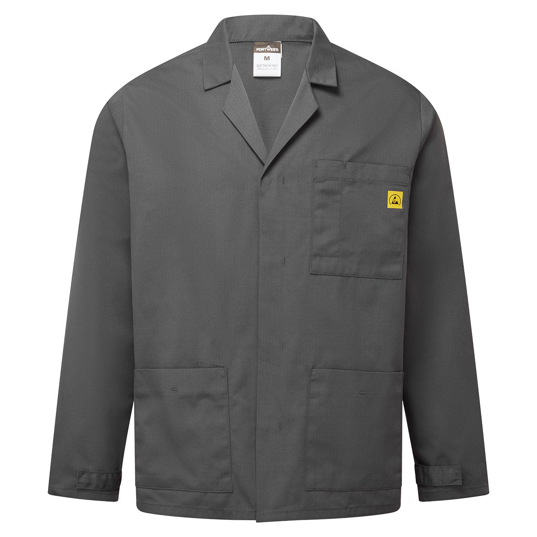 AS18ZOR - Chaqueta de laboratorio antiestática ESD