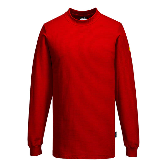 AS22DRR - T-shirt manica lunga antistatica ESD