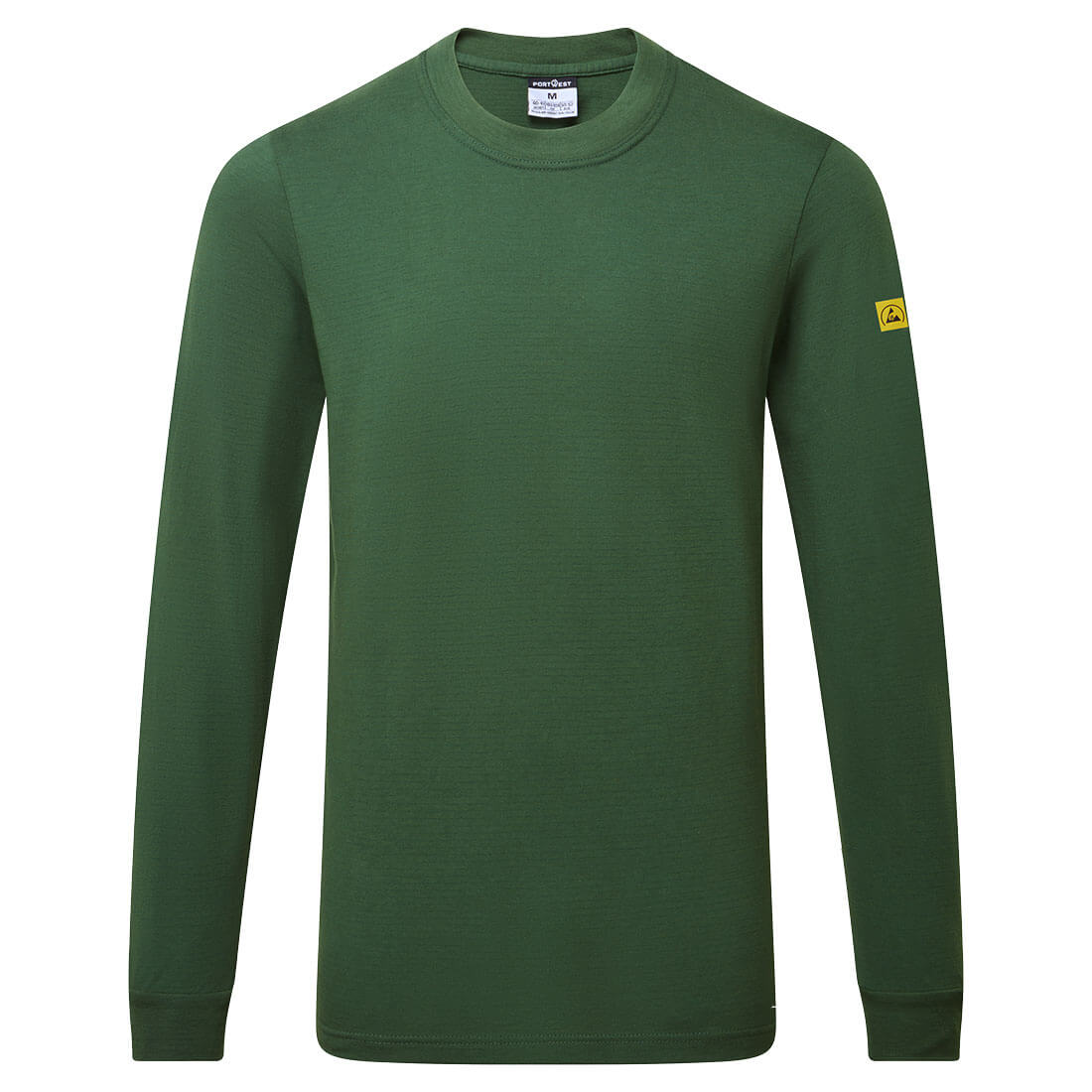 AS22FGR - T-shirt manica lunga antistatica ESD
