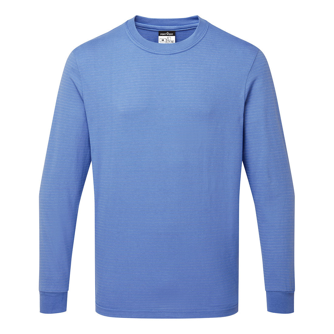 AS22HBR - T-shirt manica lunga antistatica ESD