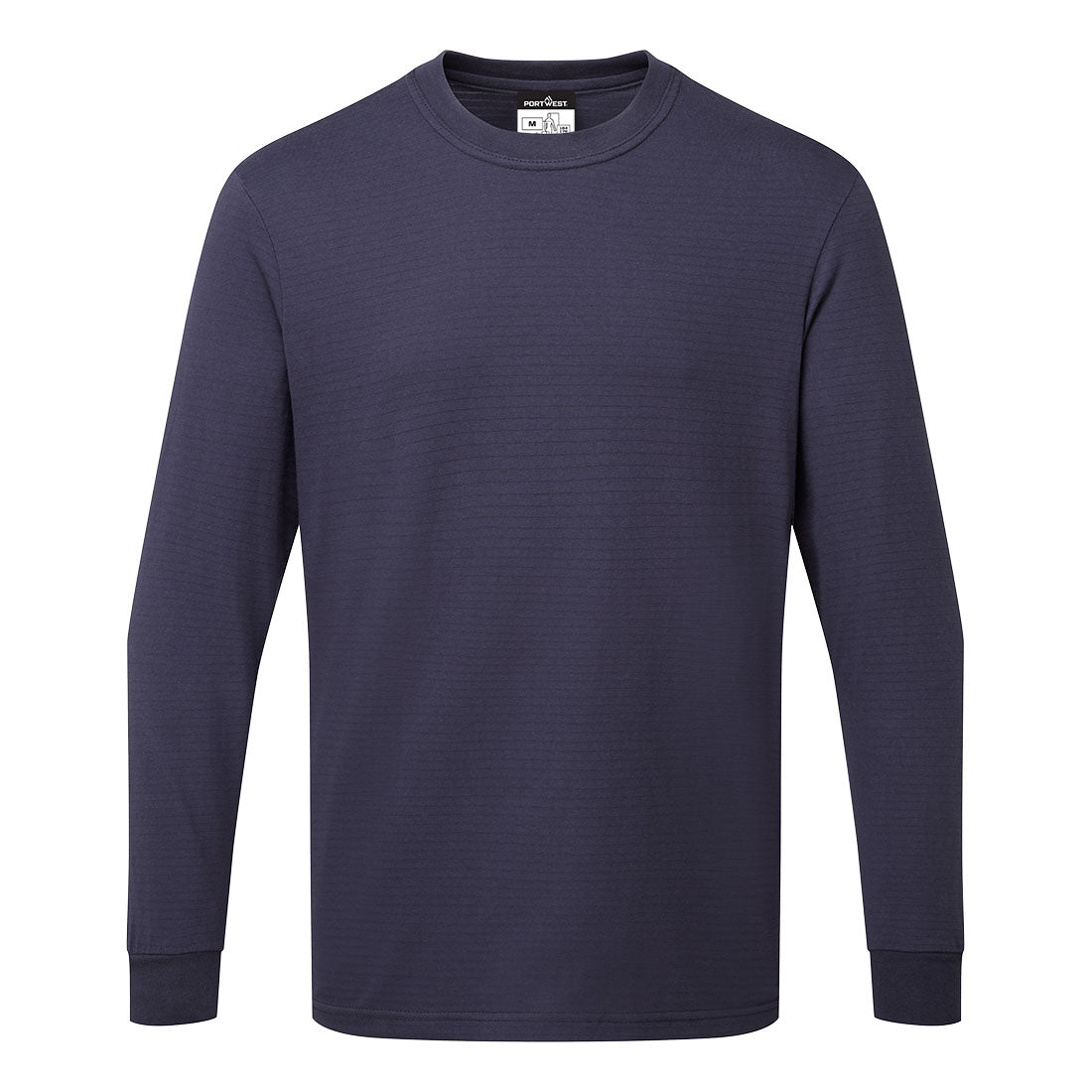 AS22NAR - T-shirt manica lunga antistatica ESD