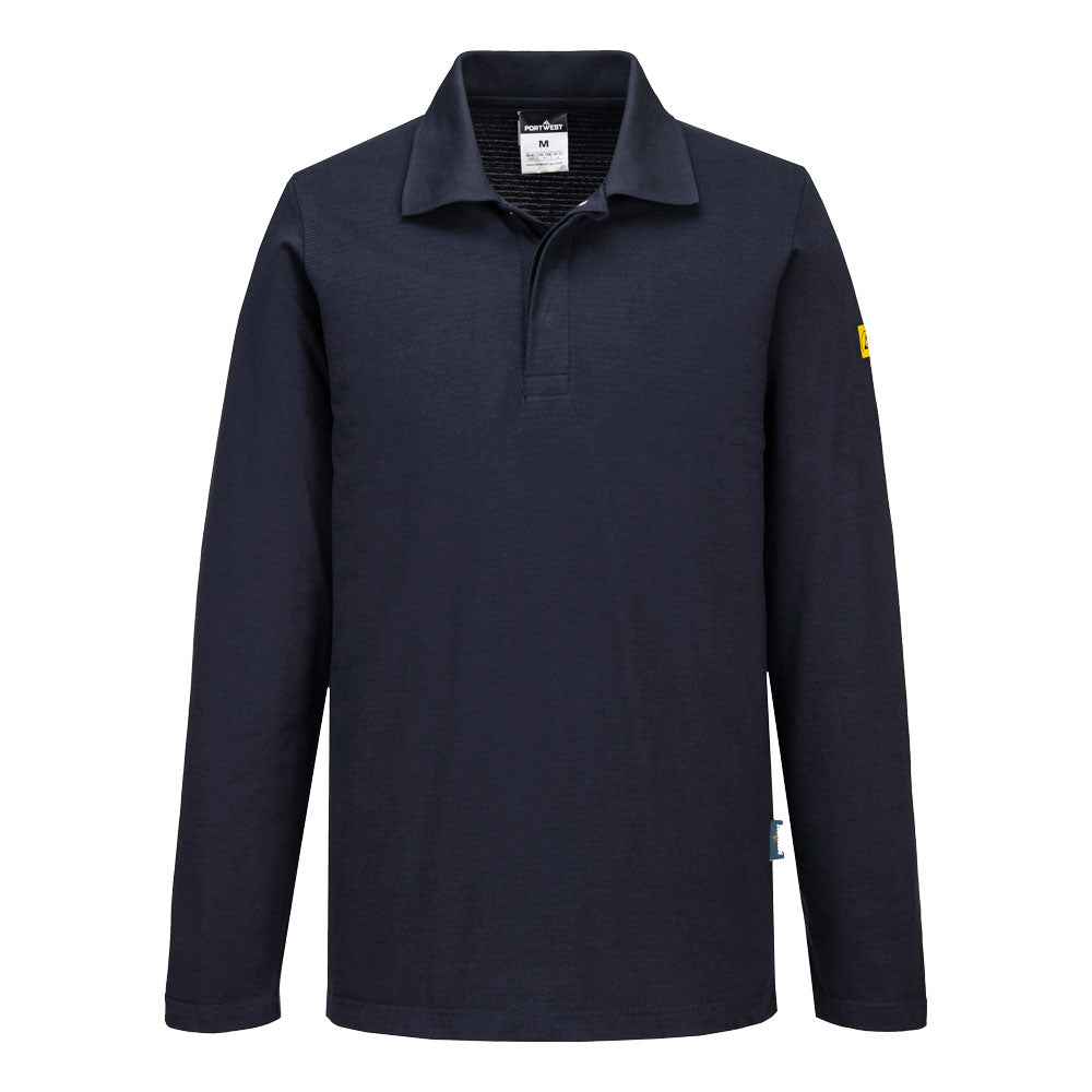 AS23NVR - Polo antistatica ESD L/S