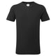 B197BKR - T-Shirt in cotone con scollo a V