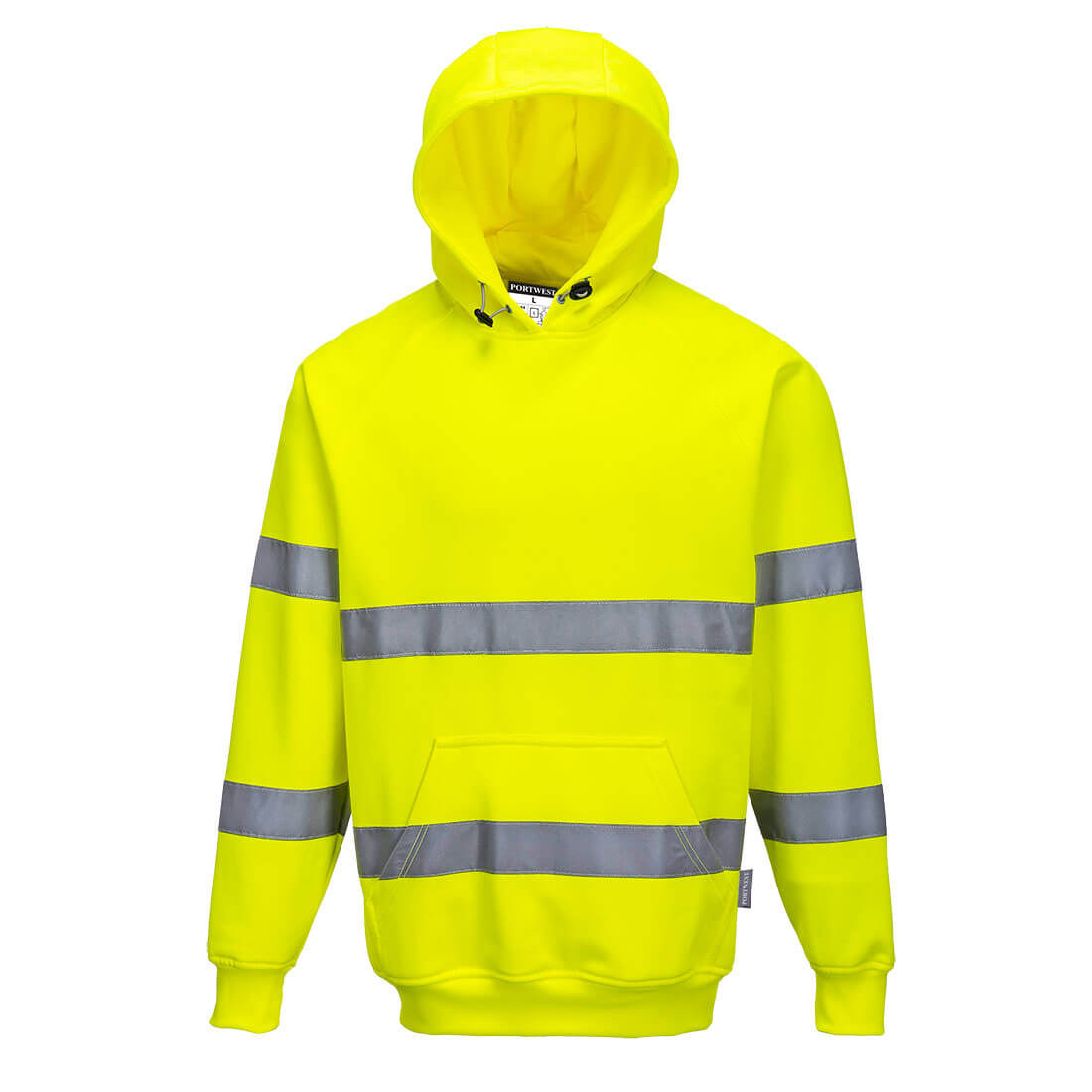 B304YER - Felpa con cappuccio Hi-Vis